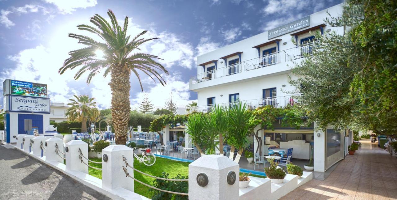 Sergiani Garden Hotel Apartments Stalida Екстериор снимка