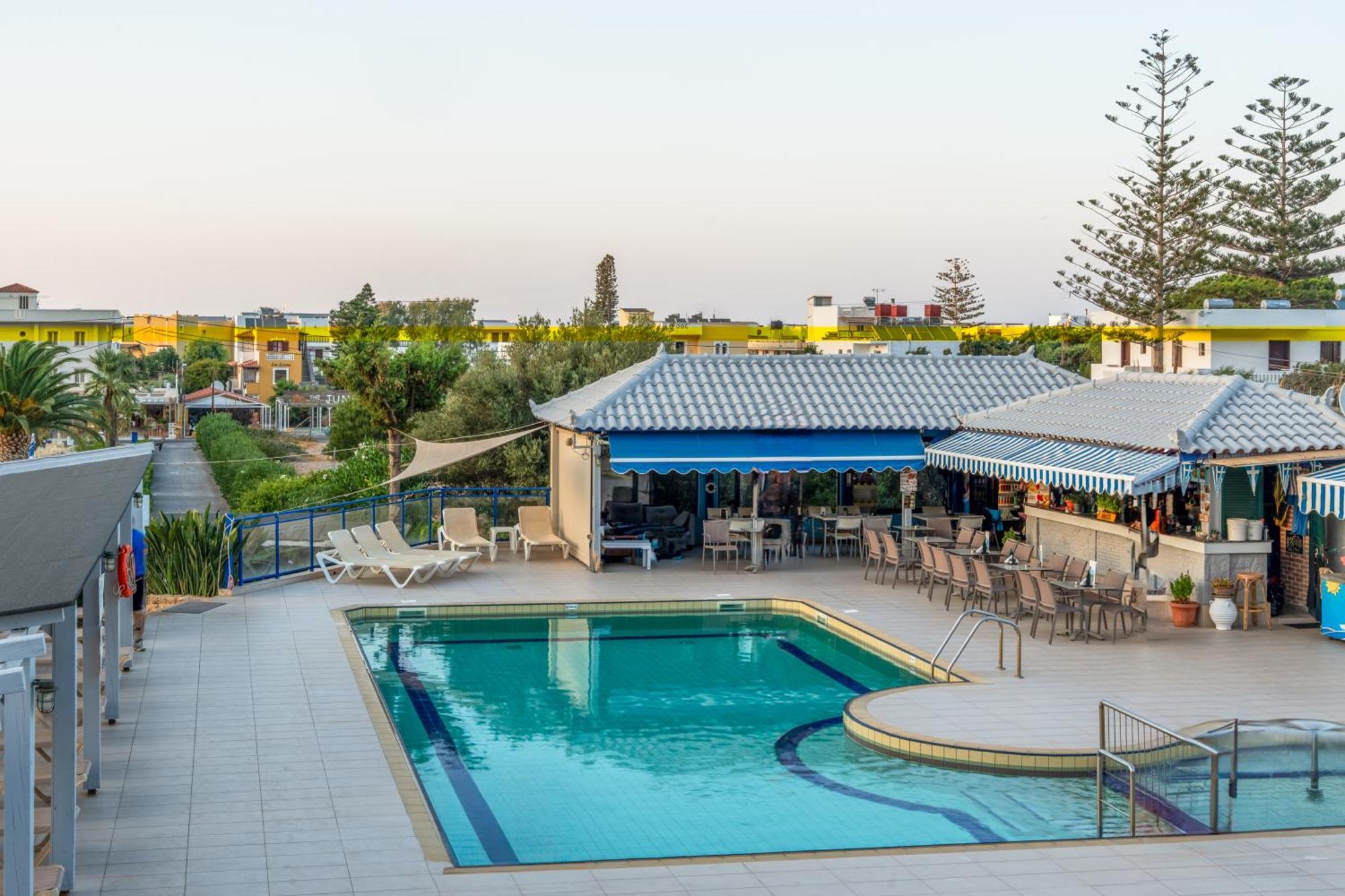 Sergiani Garden Hotel Apartments Stalida Екстериор снимка